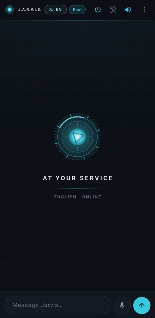 J.A.R.V.I.S. AI assistant app